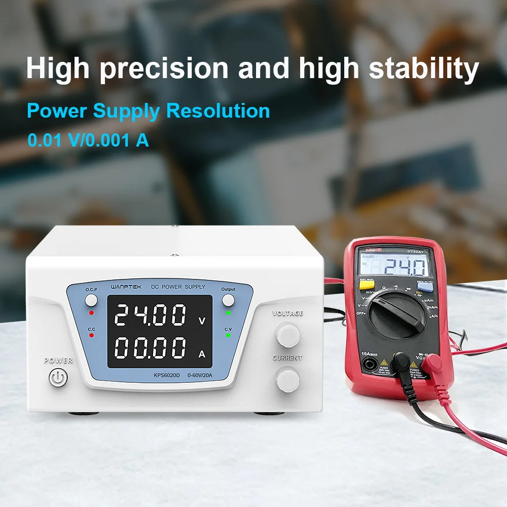 Wanptek RS485/RS232 Lab Progra - Programmable Dc Power Supply 60V 10A 评论和价格